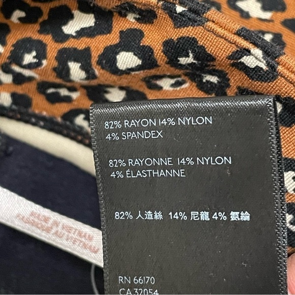 Free People Women's Lucky Strike Bike Shorts Leopard Print Sz M - Picture 6 of 9